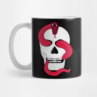 Red Serpent and the Skull Mug